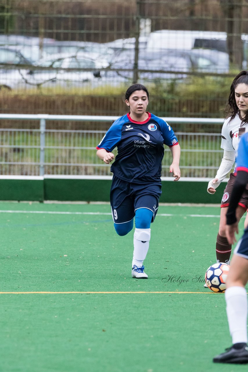 Bild 296 - wBJ VfL Pinneberg - St. Pauli : Ergebnis: 7:0 (Abbruch)